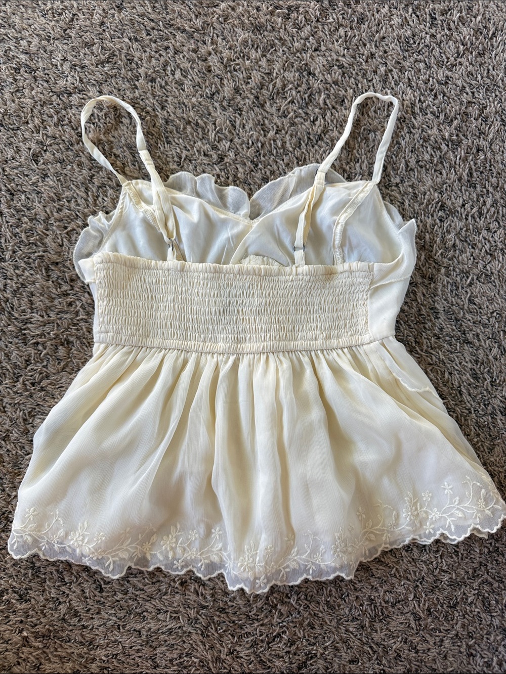 Hollister Embroidered Baby Doll tank - Picture 2 of 3